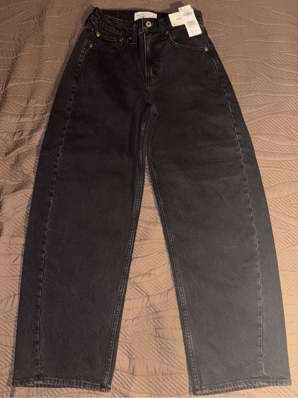 Abercrombie & Fitch High-Rise Black Women's Jeans